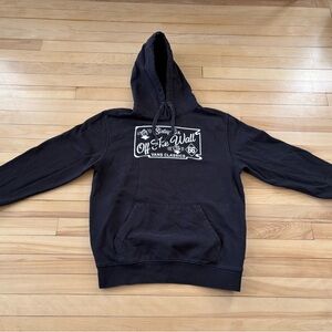 Vans Black 'Off The Wall' Pullover Hoodie